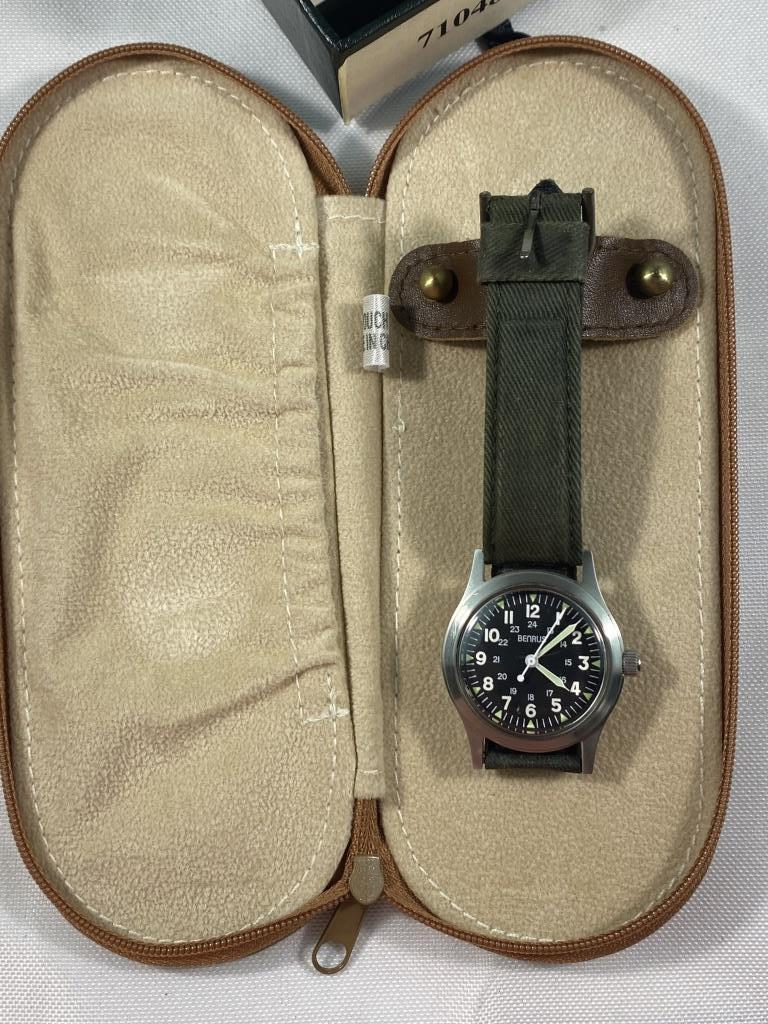 BENRUS MILITARY WATCH - RE-ISSUE