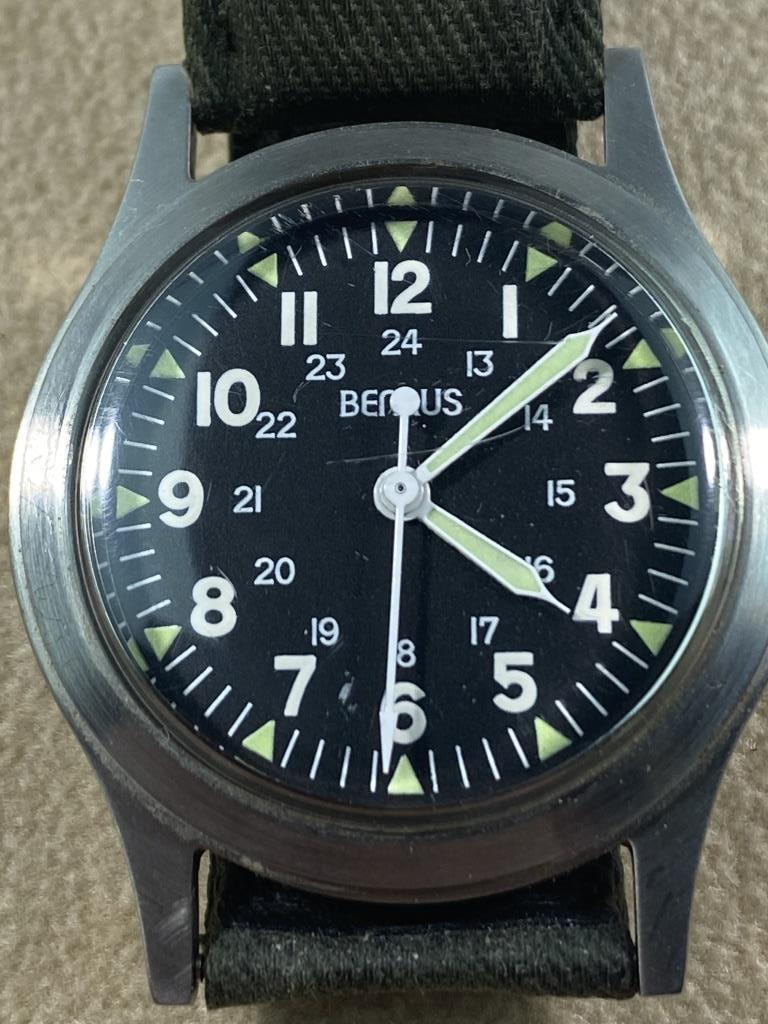 BENRUS MILITARY WATCH - RE-ISSUE