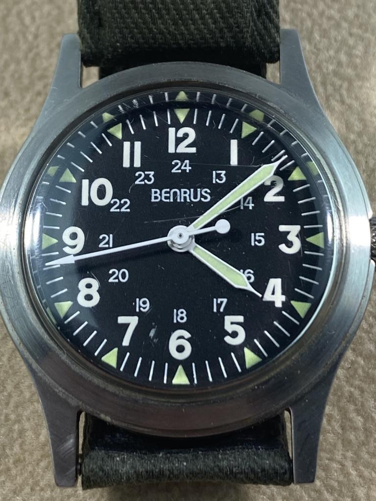 BENRUS MILITARY WATCH - RE-ISSUE