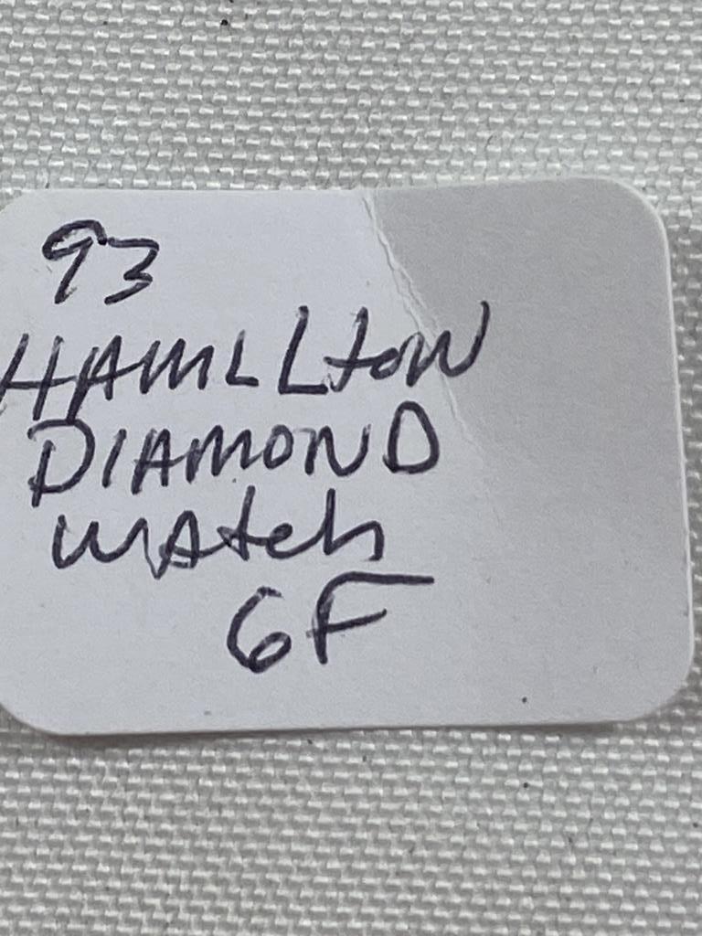 HAMILTON DIAMOND FACE MEN'S WATCH
