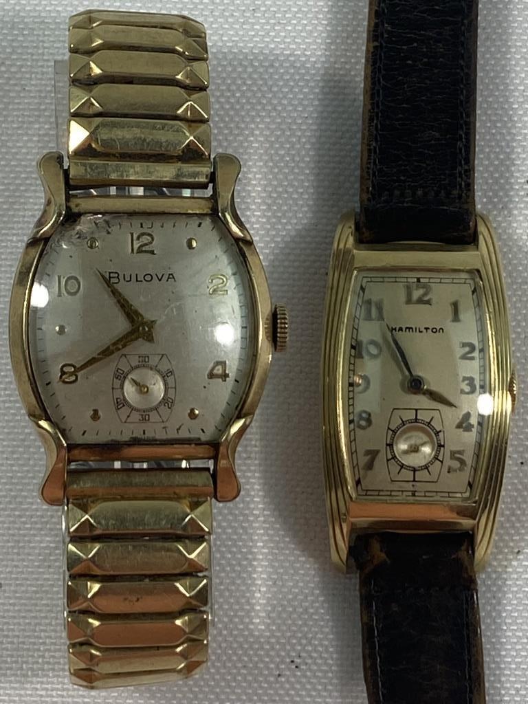 TWO MEN'S CLASSICS - BULOVA & HAMILTON