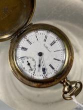 BEAUTIFUL WALTHAM HUNTER CASE POCKET WATCH