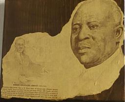 SIX PLAQUES OF HISTORIC AFRICIAN AMERICAN FIGURES