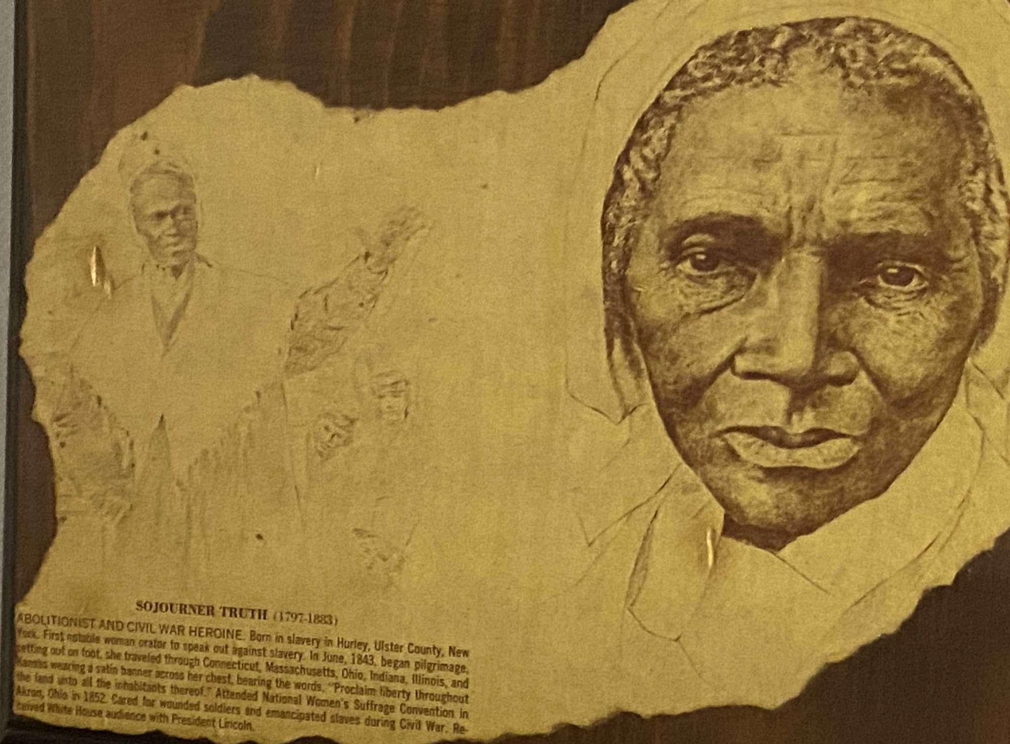 SIX PLAQUES OF HISTORIC AFRICIAN AMERICAN FIGURES