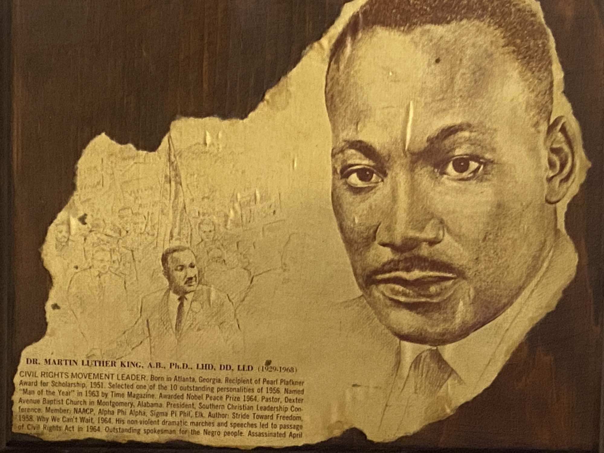 SIX PLAQUES OF HISTORIC AFRICIAN AMERICAN FIGURES