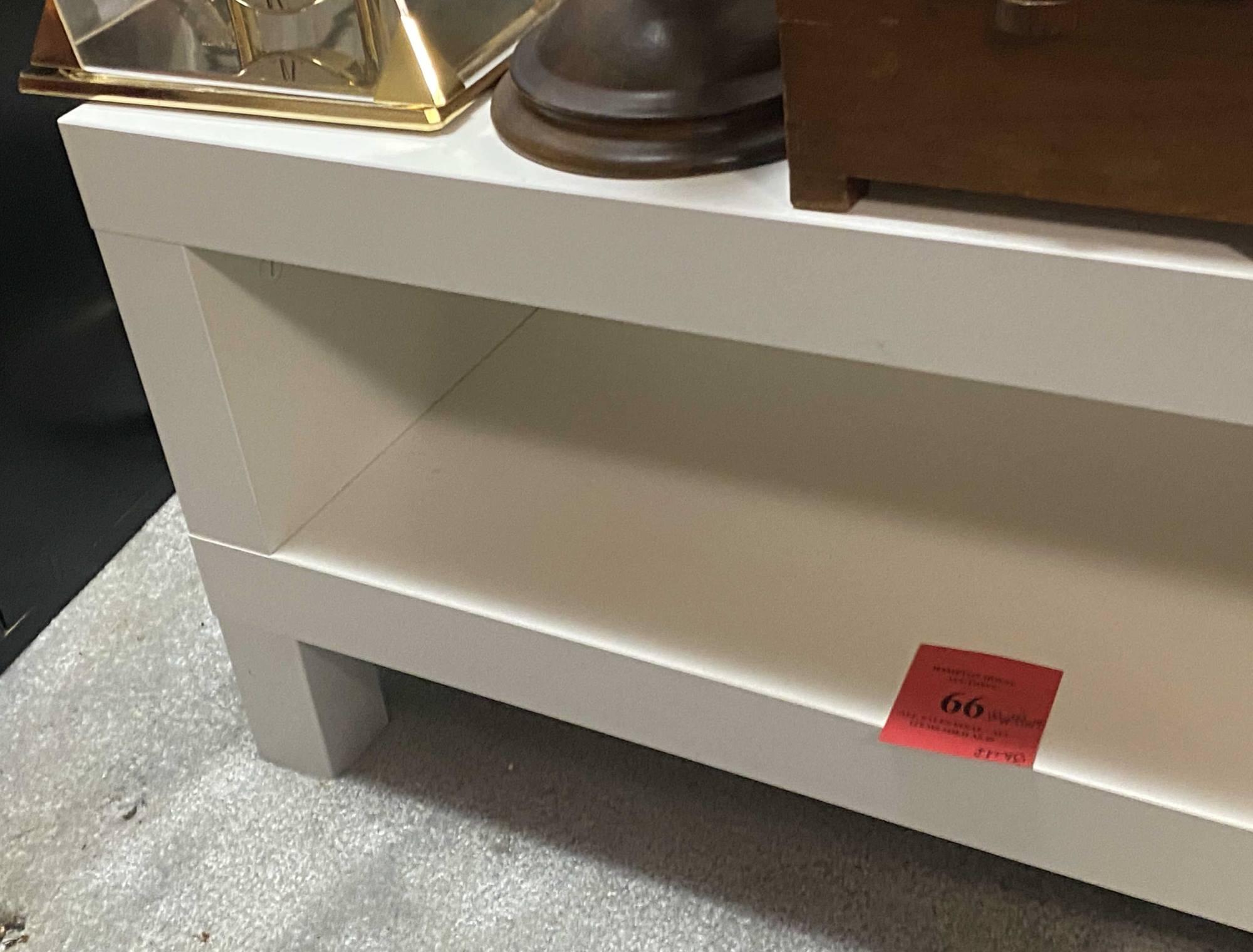 TWO TIER SHELF