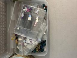 BITS & PIECES - LARGE ASSORT OF JEWELRY ITEMS