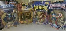 4 ACTION FIGURES