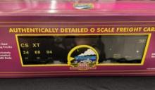 2-- 20-97407 4 Bay CSX Hopper w. coal load #346894