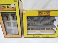 TWO RAIL KING BUILDINGS