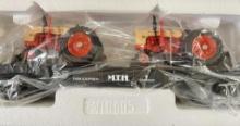 2 RAIL KING FLAT CARS WITH LOADS