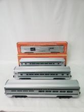 4 WILLIAMS ALUMINUM PASSENGER CARS