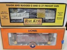 LIONEL  6-17663 SOUTHERN BAY WINDOW CABOOSE AND RA