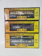 3 RAIL KING ROLLING STOCK
