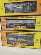 3 RAIL KING ROLLING STOCK