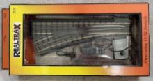 2 MTH REALTRAX 1  LEFT AND 1  RIGHT  O-72 SWITCH