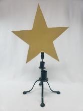 SIGNED NANCY THOMAS CANDLE HOLDER WITH STAR
