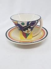 MOORLAND CUP AND SAUCER