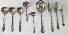 MISCELLANEOUS STERLING SILVER FLATWARE