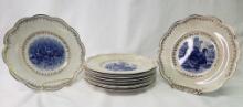 E.P.P. CO  FOWL PLATES - COLLCETIBLE