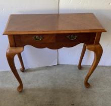 TWO DRAWER SIDE TABLE