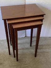 FROM BIGGS FURNITURE - SET OF 3 NESTING TABLES