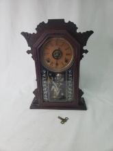 GINGERBREAD MANTLE CLOCK