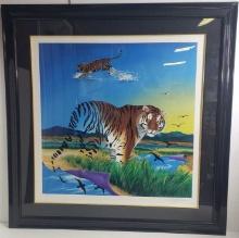 RICK GARCIA "EDGE OF EXTINCTION" SIGNED SERIGRAPH