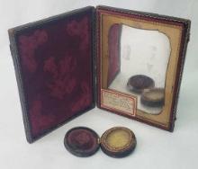 ONE ANTIQUE DAGUEREOTYPE AND SMALL FRAME