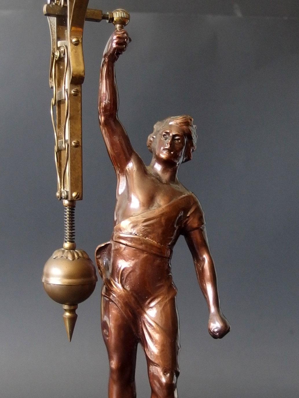 ART NOUVEAU STYLE PENDULUM CLOCK