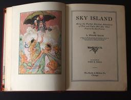 L. FRANK BAUM SKY ISLAND 1ST EDITION BOOK