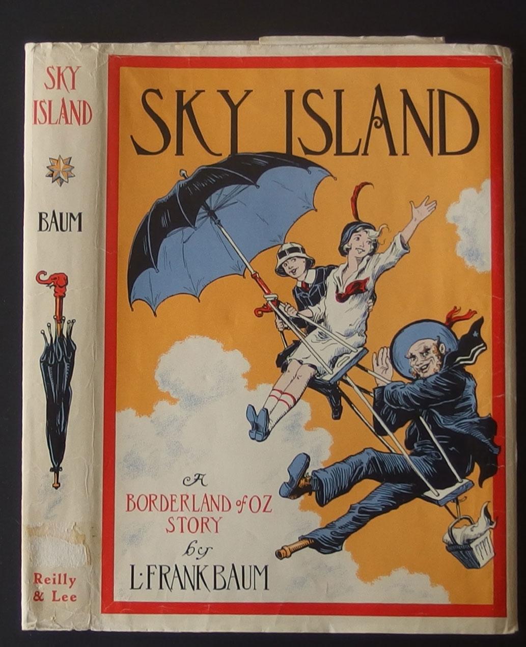 L. FRANK BAUM SKY ISLAND 1ST EDITION BOOK