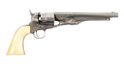 (A) Engraved & Plated Colt Model 1860 Army Percussion Revolver.