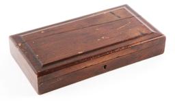 Rare Original Colt Walnut Display Box for 1848 Baby Dragoon.