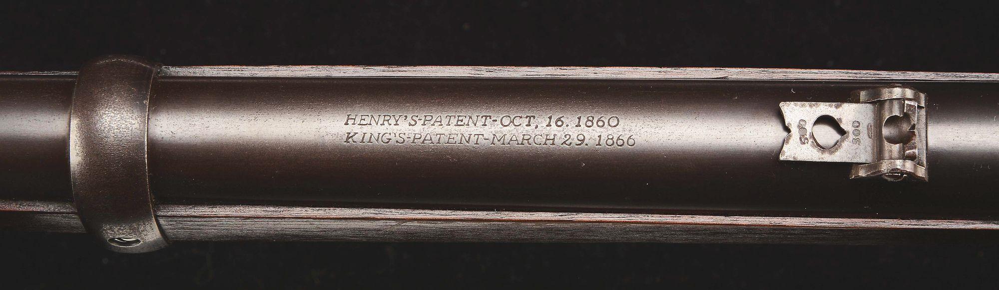 (A) Exceedingly Rare & Desirable Flatside Winchester 1866 Saddle Ring Carbine - 1st Model (1868).