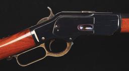(A) Stunning Winchester Model 1873 Lever Action Rifle (1883).