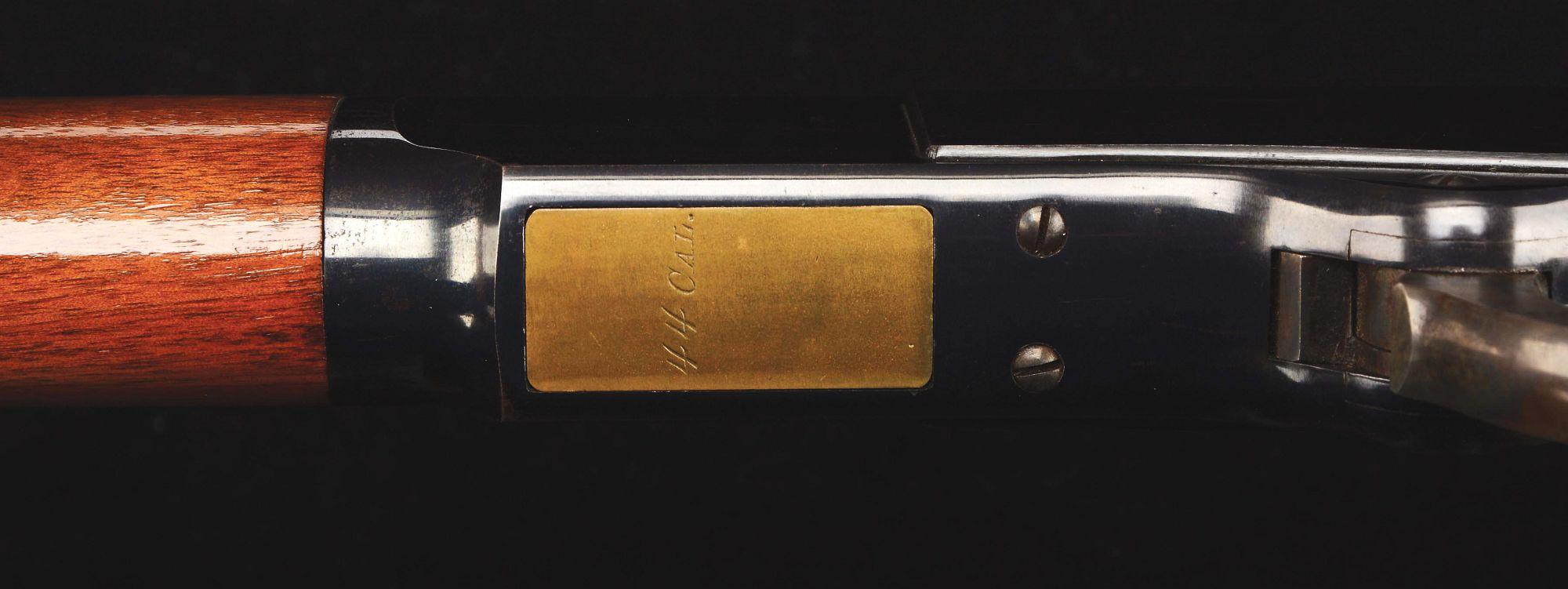 (A) Stunning Winchester Model 1873 Lever Action Rifle (1883).