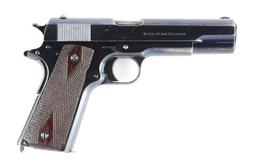 (C) Early Colt Model 1911 U.S. Army Semi-Automatic Pistol (1912).