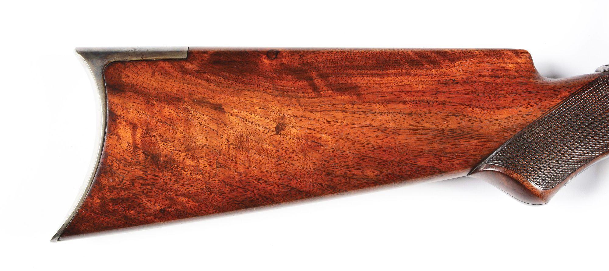 (A) High Conditioned Deluxe Winchester Model 1885 High Wall No. 3 Lever Action Rifle (1888).