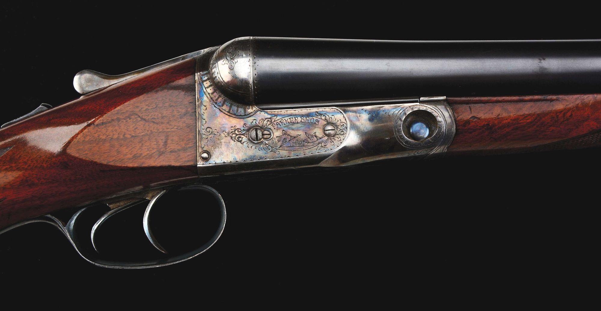(C) Extremely Rare High Original Condition Late Parker GH 10g Gauge With Steel Barrels (1929).