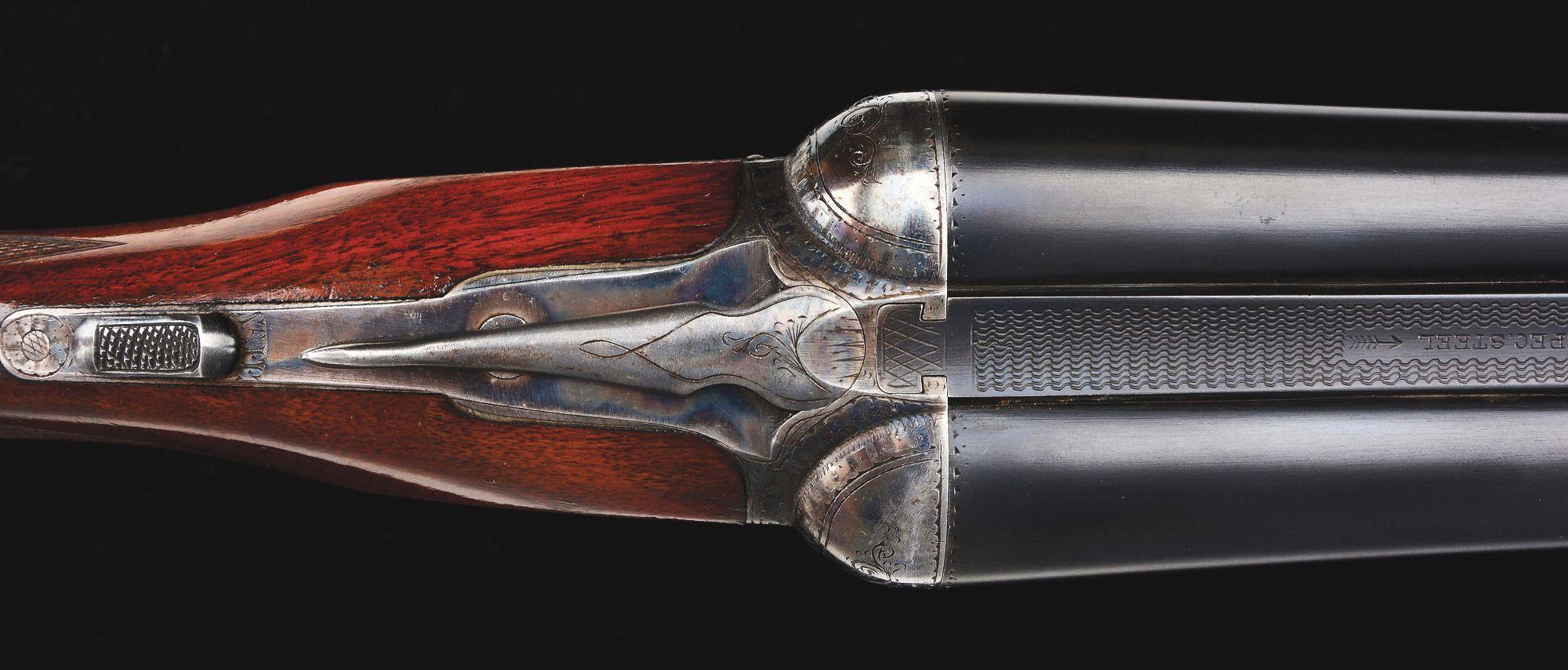 (C) Extremely Rare High Original Condition Late Parker GH 10g Gauge With Steel Barrels (1929).