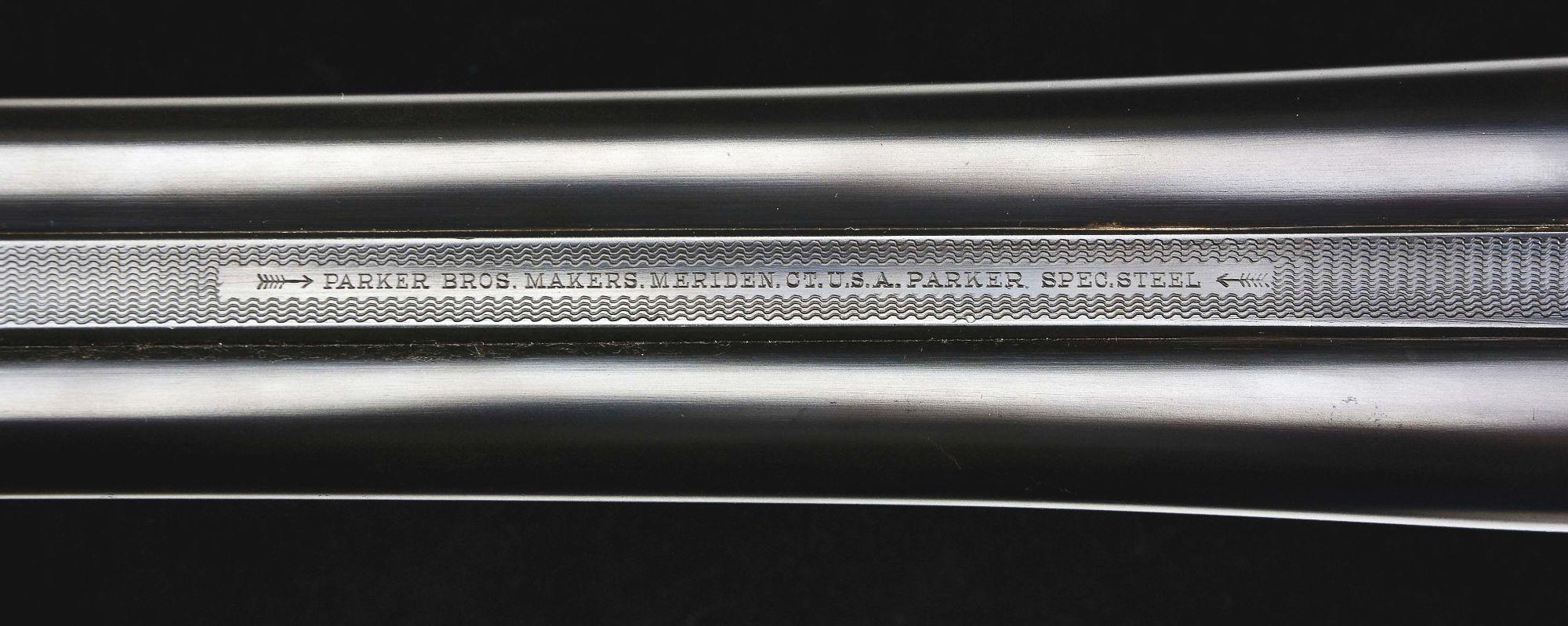 (C) Extremely Rare High Original Condition Late Parker GH 10g Gauge With Steel Barrels (1929).