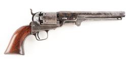 (A) Cased London Colt Model 1851 Black Navy Revolver.