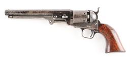 (A) Cased London Colt Model 1851 Black Navy Revolver.