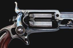 (A) Extremely Rare Colt Factory Cutaway 1855 Side Hammer Root Revolver (1857).