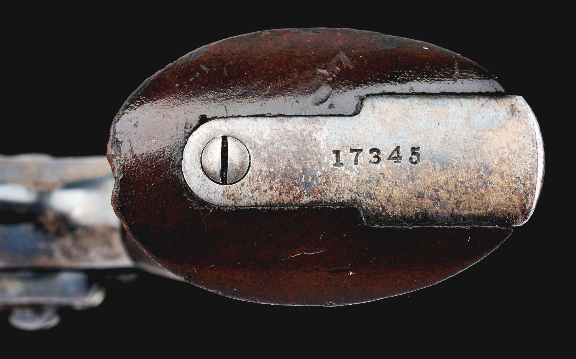 (A) Extremely Rare Colt Factory Cutaway 1855 Side Hammer Root Revolver (1857).
