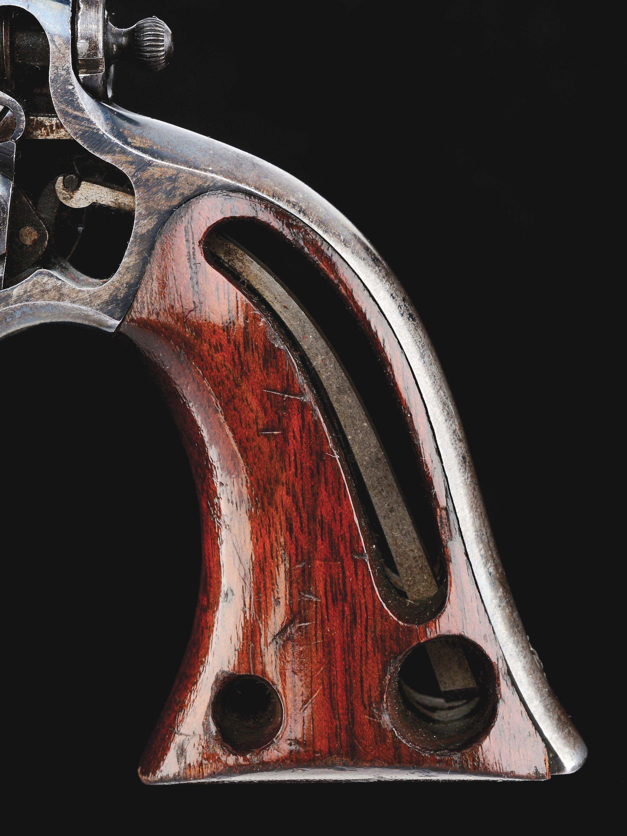 (A) Extremely Rare Colt Factory Cutaway 1855 Side Hammer Root Revolver (1857).