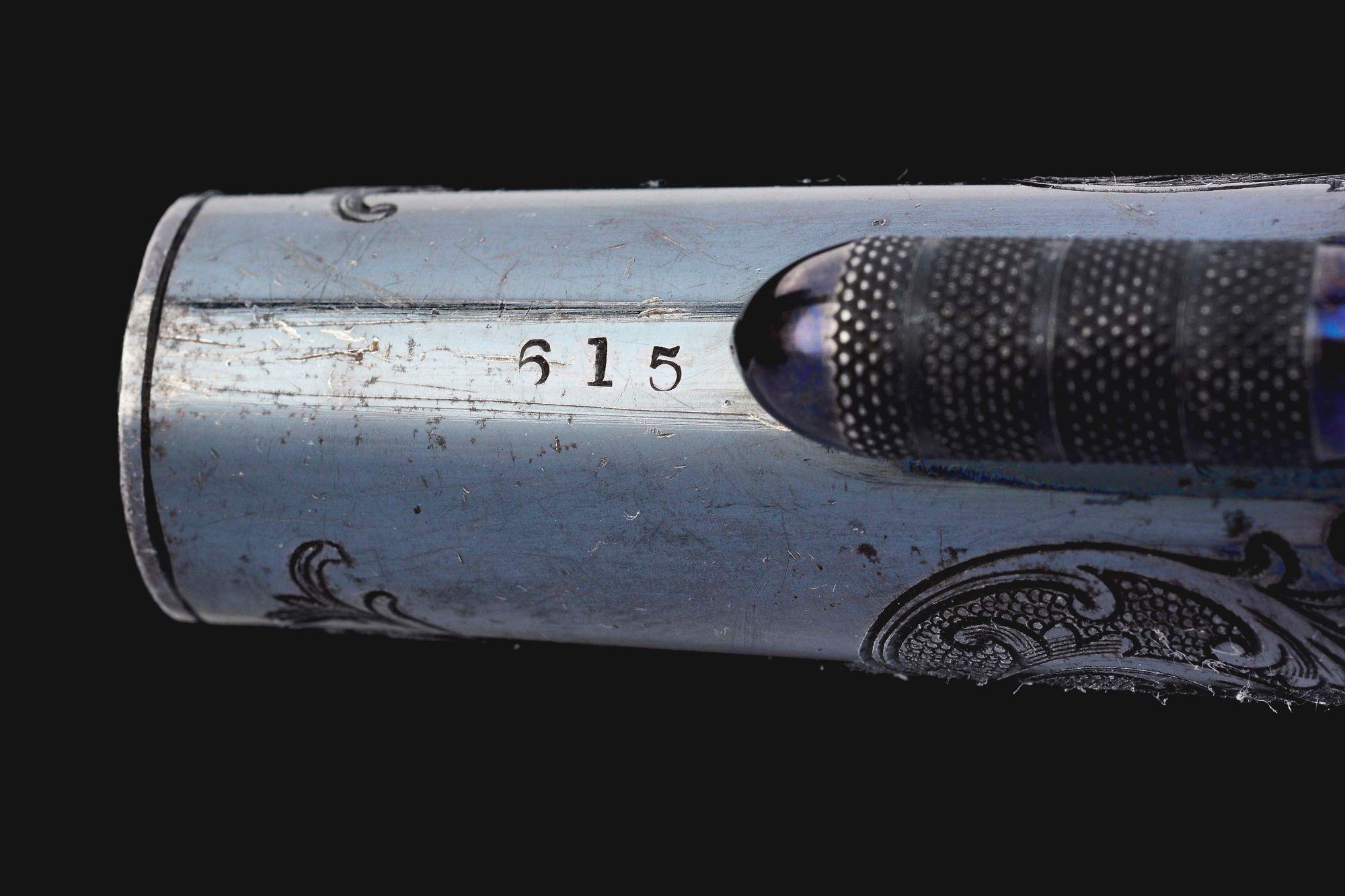 (A) Superb Factory Engraved "Big Colt" Colt New Line Single Action Revolver (1874).