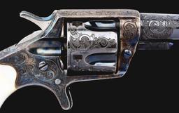 (A) Superb Factory Engraved "Big Colt" Colt New Line Single Action Revolver (1874).