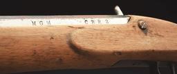 Documented Clark Gable's Half Stock Percussion Rifle From "across The Wide Missouri" Motion Picture.